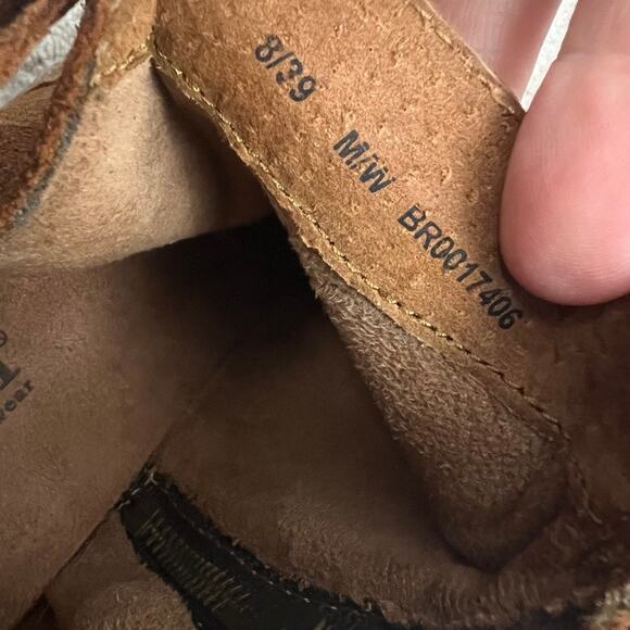 Born Tarkiln Suede Ankle Boots Distressed Women Size 8 - Picture 10 of 10